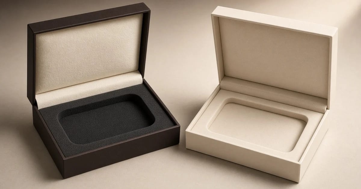 Cover thumbnail for Luxury Packaging Inserts: Foam vs Paperboard