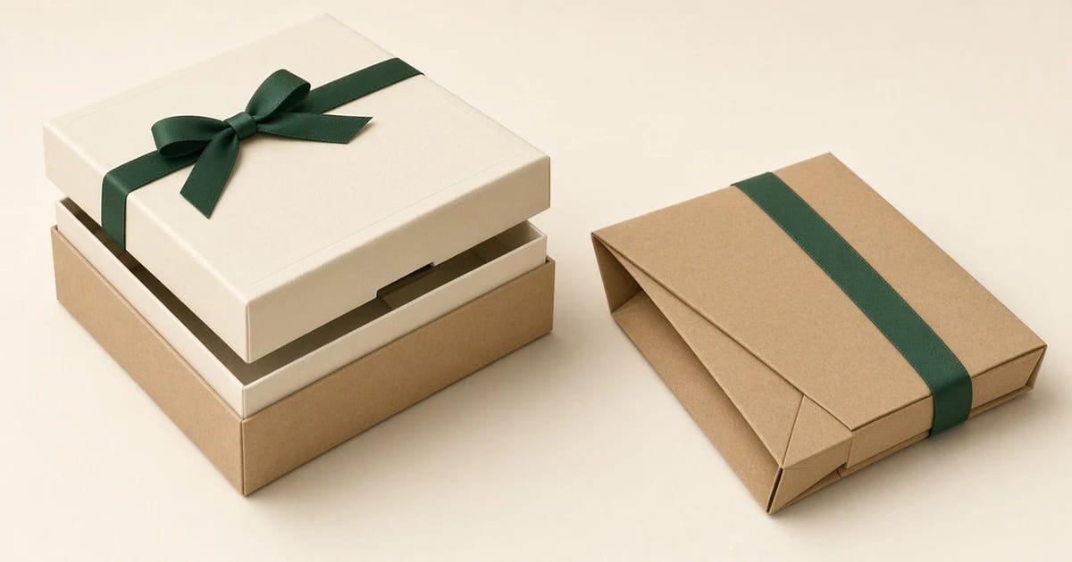 Cover thumbnail for Rigid vs Folding Gift Boxes: Cost and Unboxing
