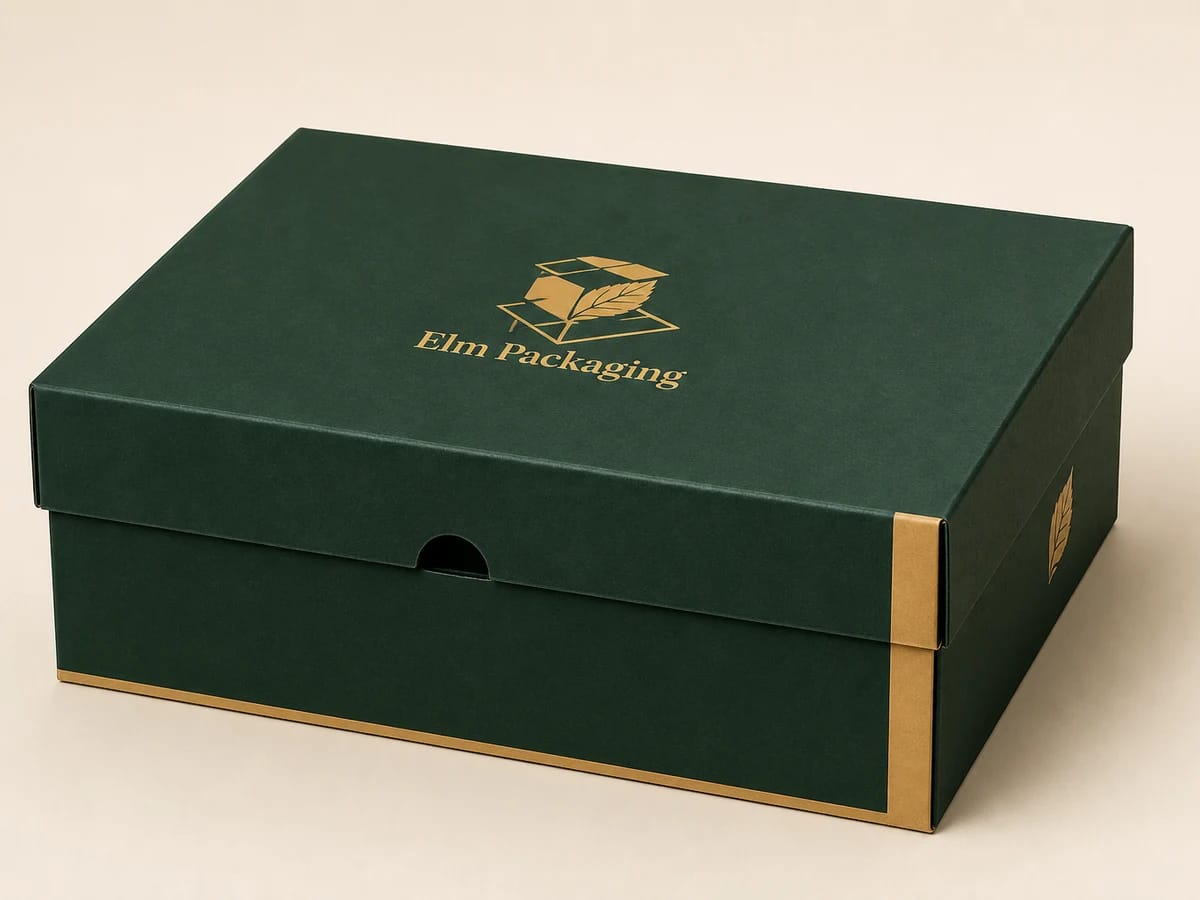 Custom custom apparel shoe boxes packaging