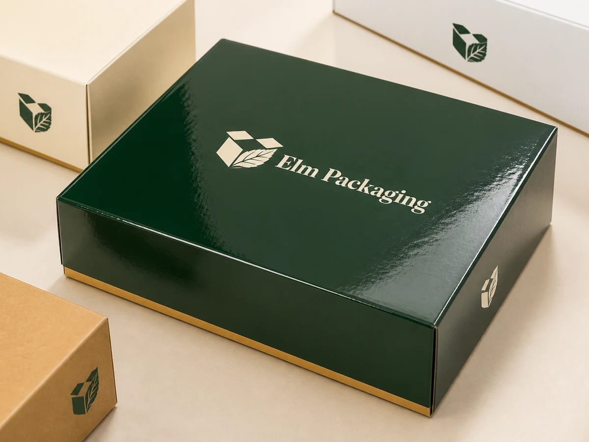 Custom custom gloss apparel boxes packaging