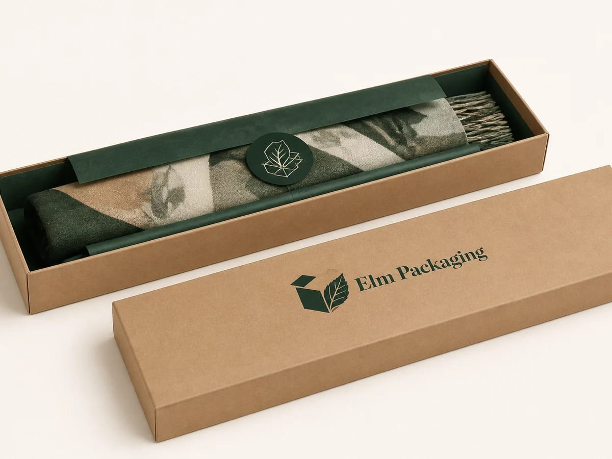 Custom custom scarf boxes packaging