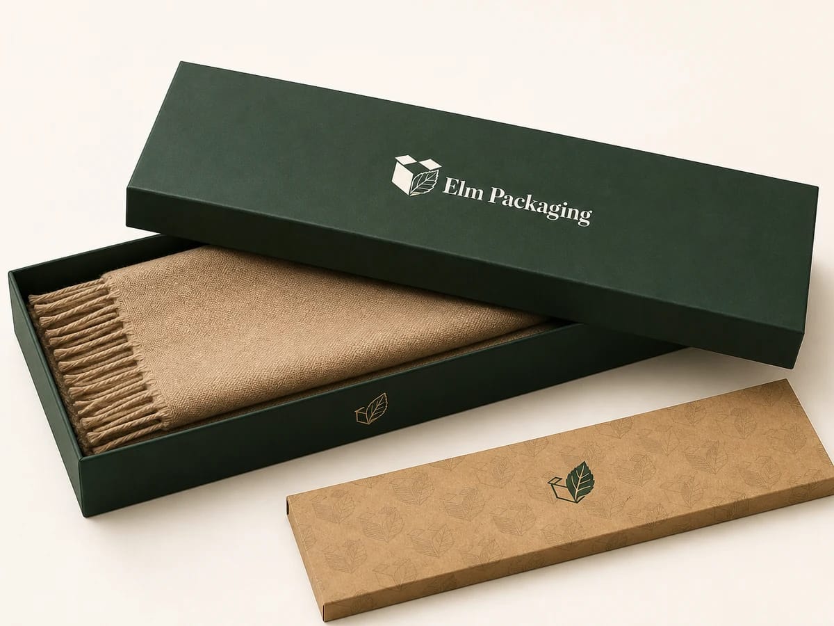Custom custom shawl boxes packaging