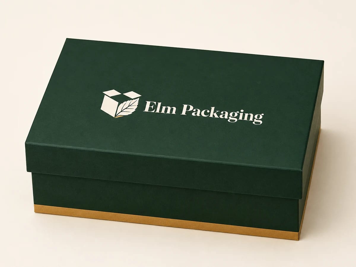 Custom custom two-piece apparel boxes packaging