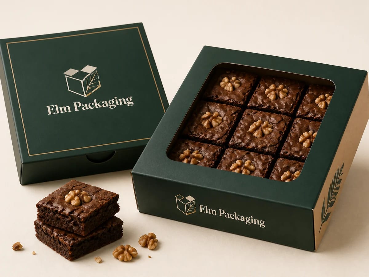 Custom custom brownie boxes packaging