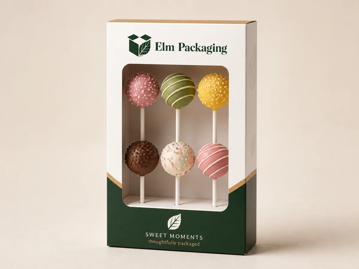 Custom custom cake pop boxes packaging