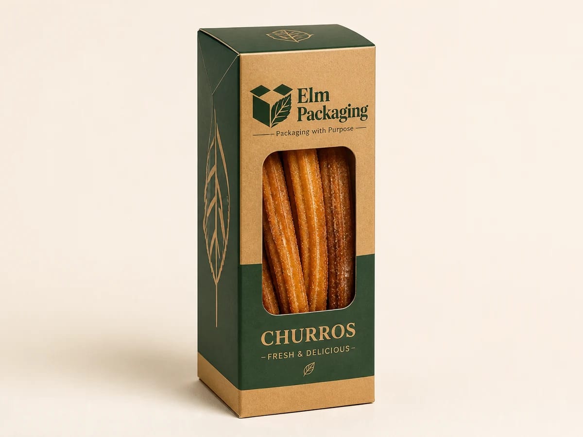 Custom custom churros boxes packaging