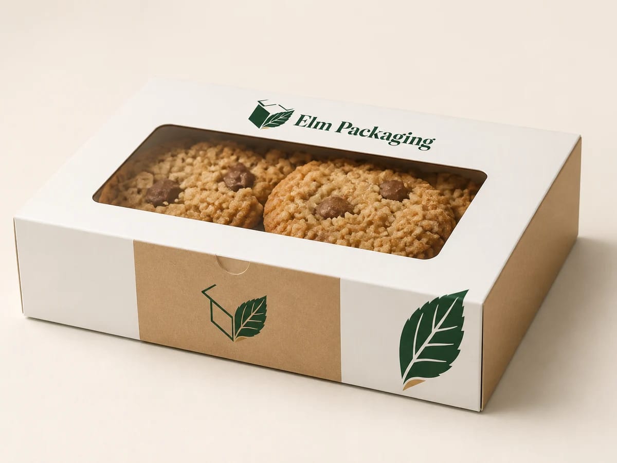 Custom custom crumble cookie boxes packaging