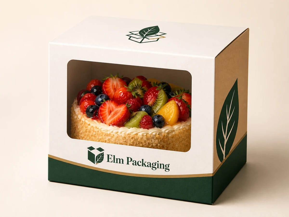 Custom custom fruit cake packaging packaging