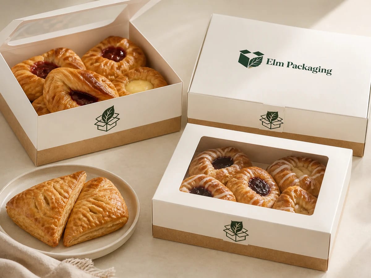 Custom custom pastry boxes packaging