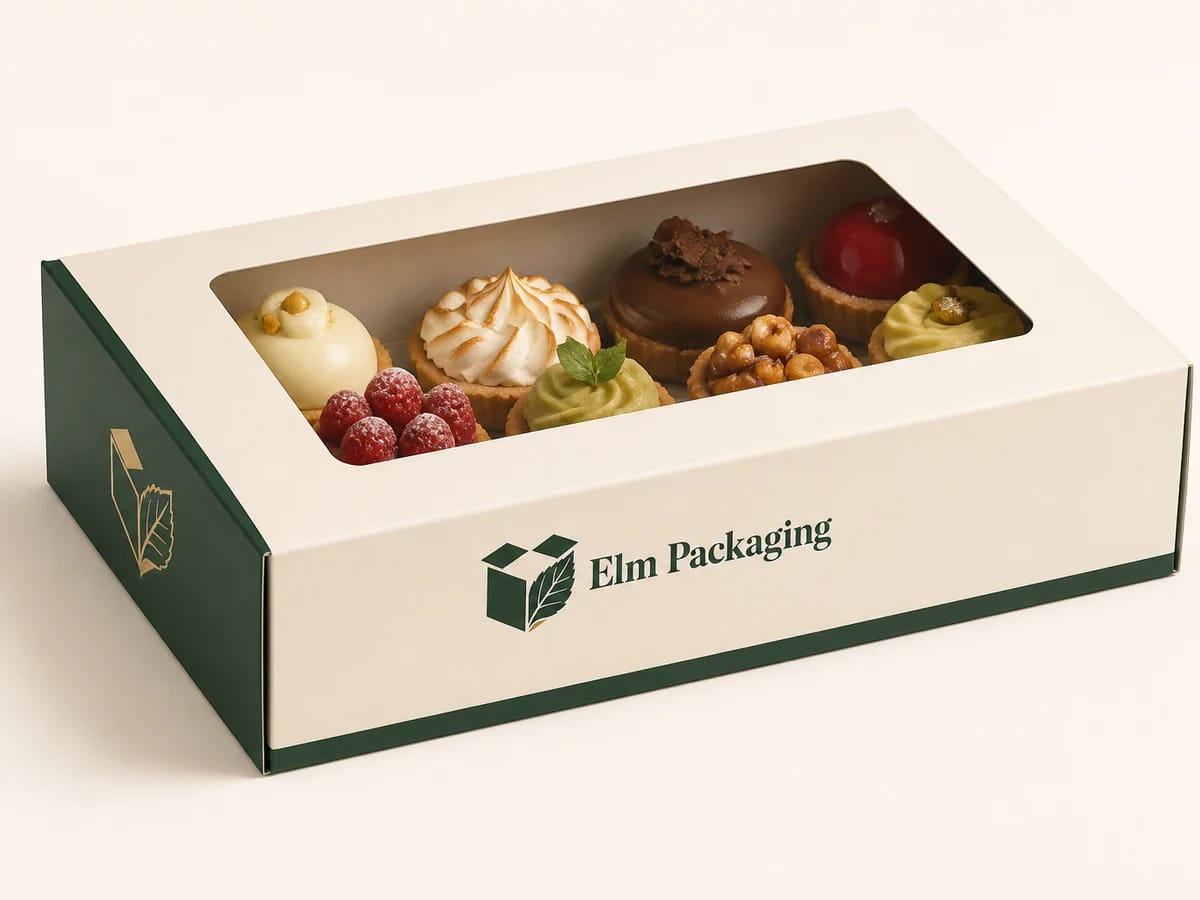 Custom custom patisserie boxes packaging