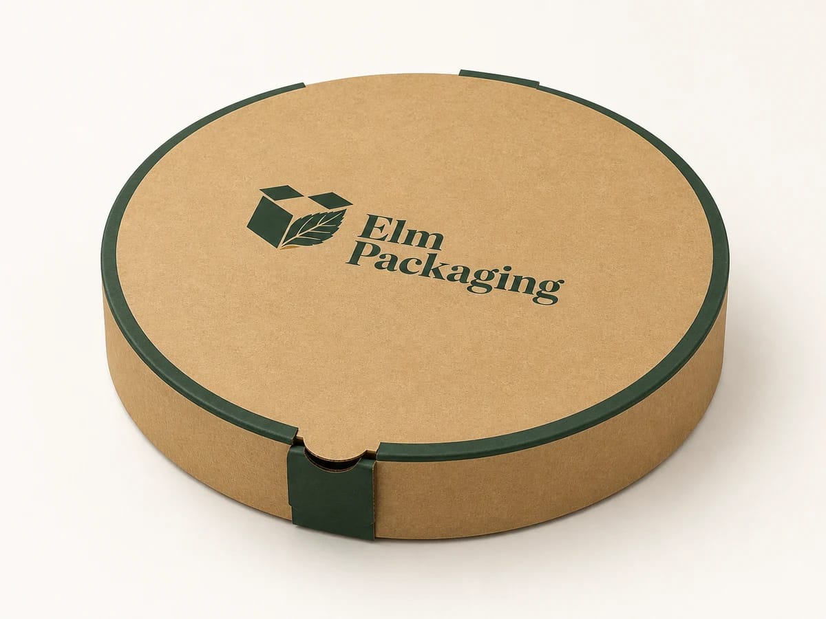 Custom custom round pizza boxes packaging