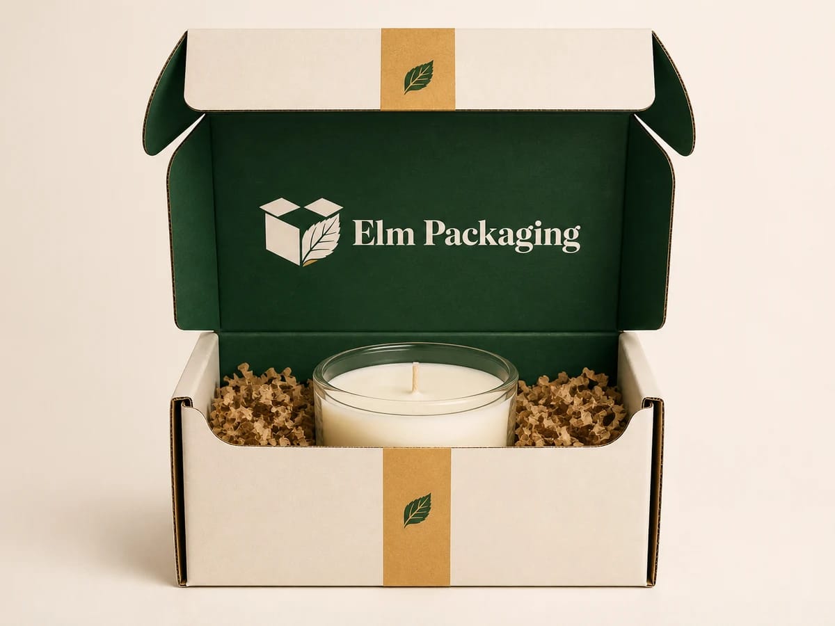 Custom custom candle mailer boxes packaging