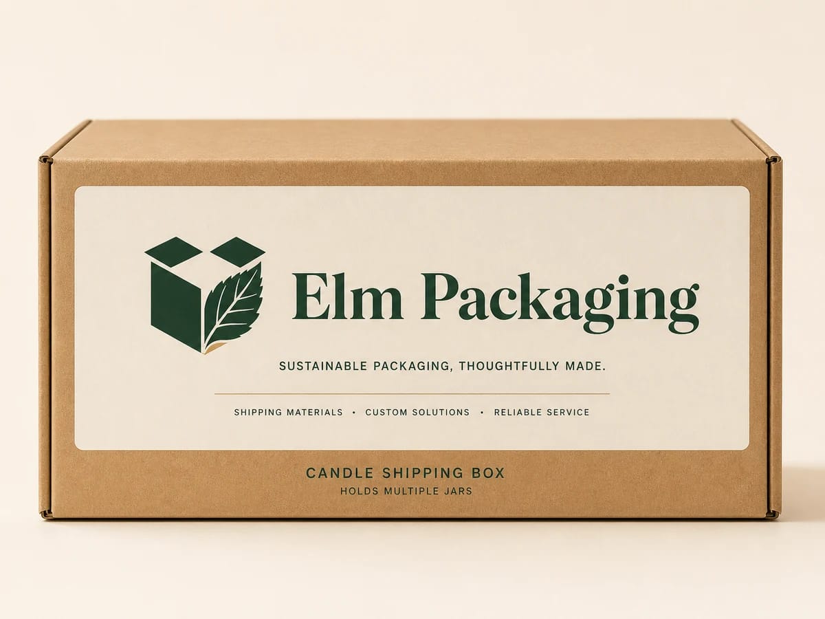 Custom custom candle shipping boxes packaging