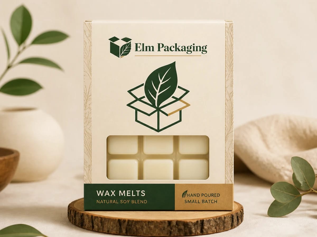 Custom custom wax melt boxes packaging