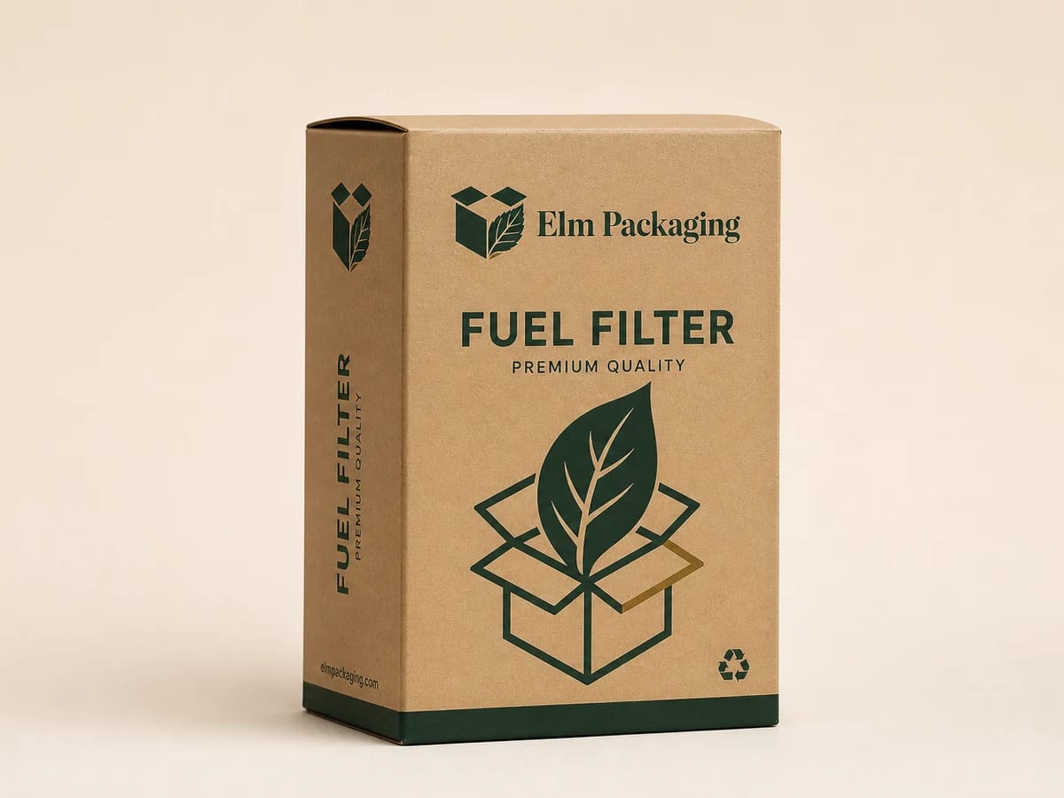 Custom custom fuel filter boxes packaging