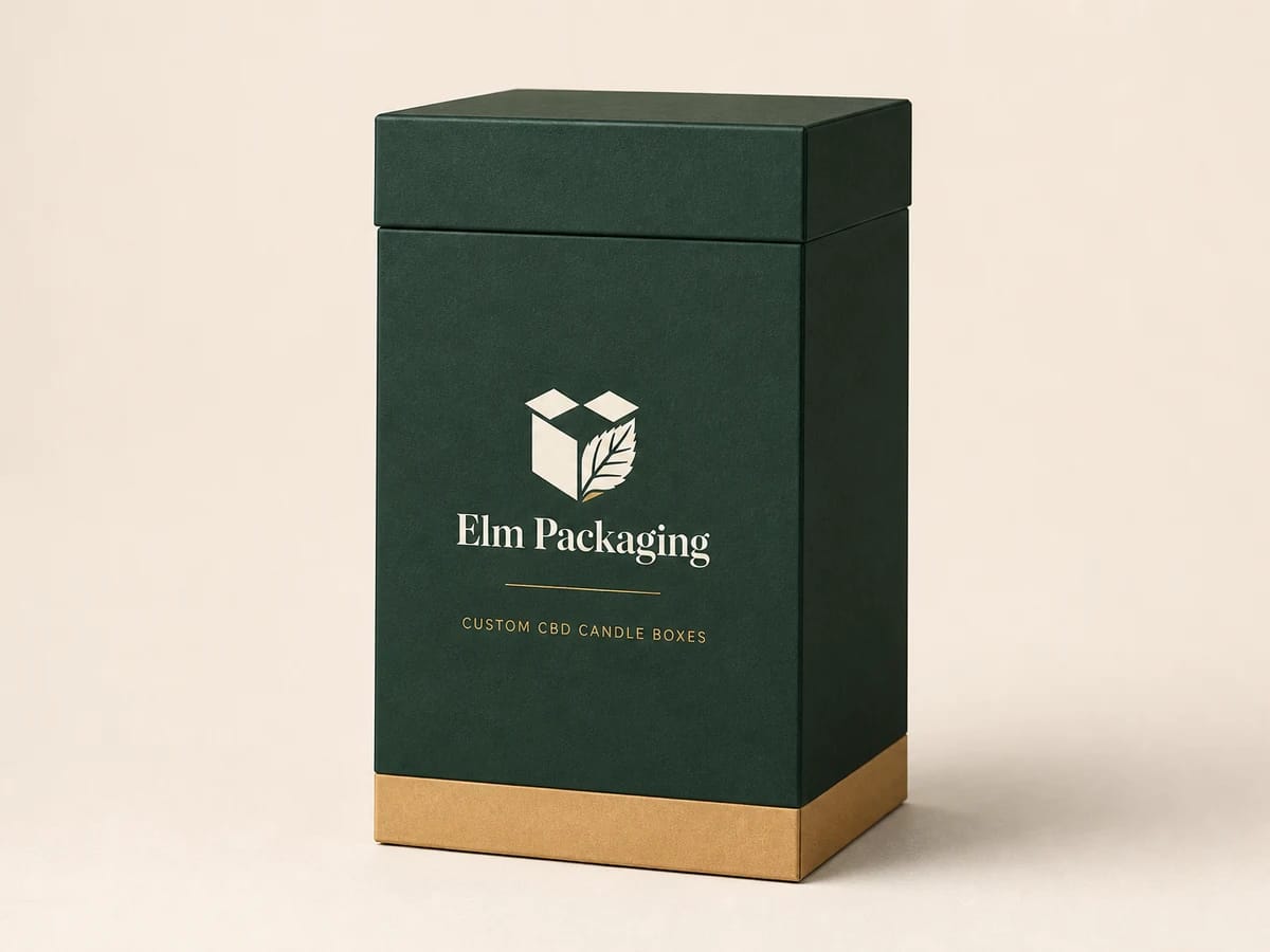 Custom custom cbd candle boxes packaging