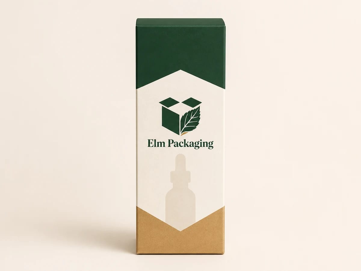 Custom custom cbd dropper bottle boxes packaging