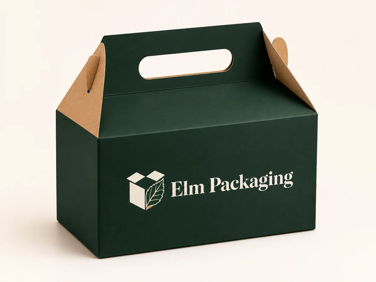 Custom custom cbd gable boxes packaging