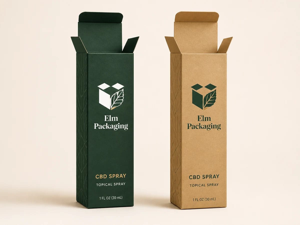Custom custom cbd spray boxes packaging