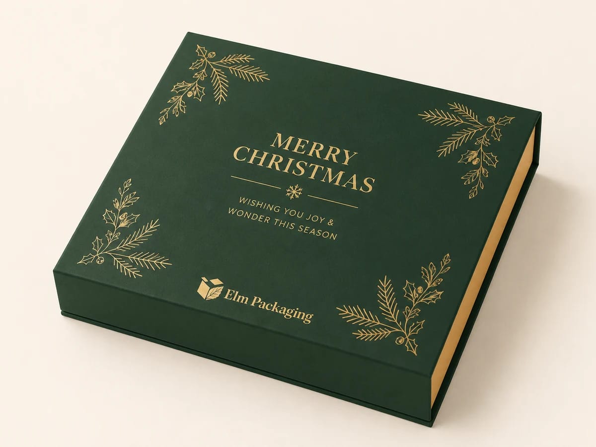 Custom custom christmas booklet boxes packaging