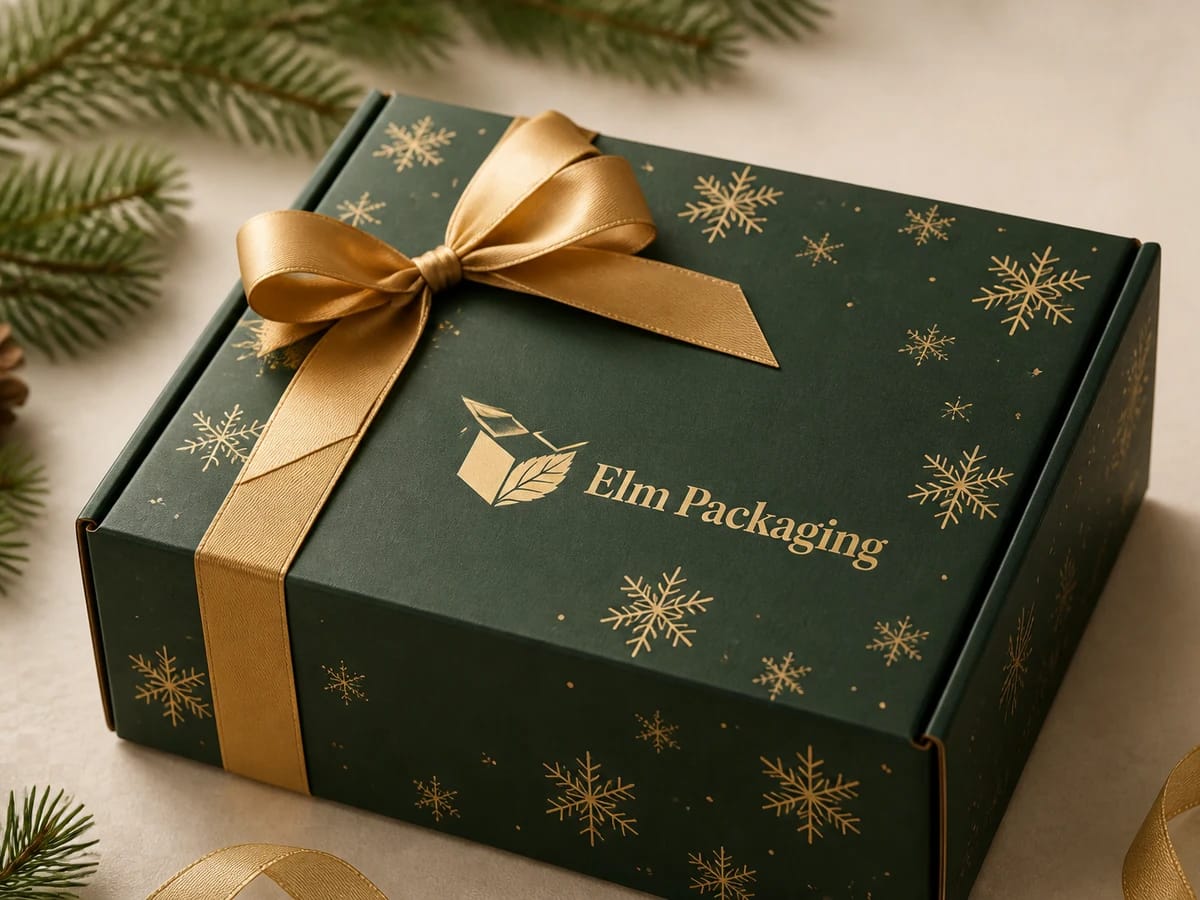 Custom custom christmas eve boxes packaging