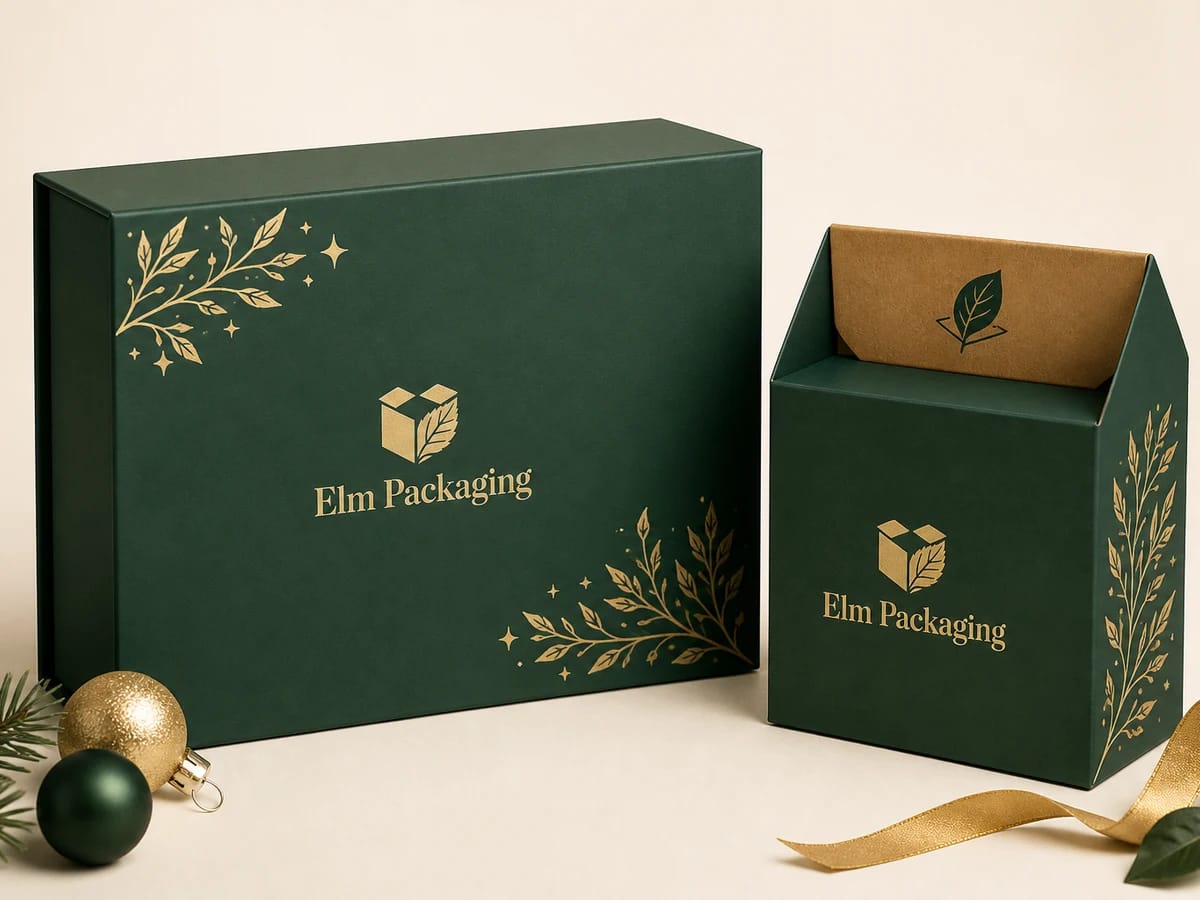Custom custom christmas gift boxes packaging