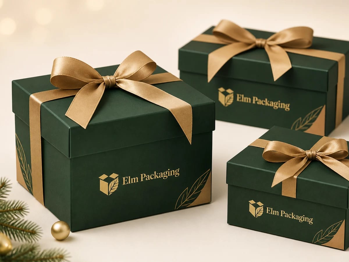 Custom custom christmas present boxes packaging