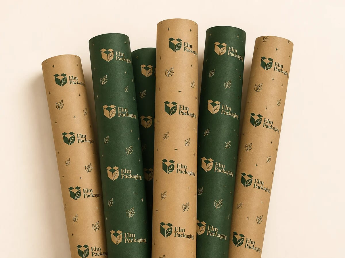 Custom custom christmas wrapping paper packaging