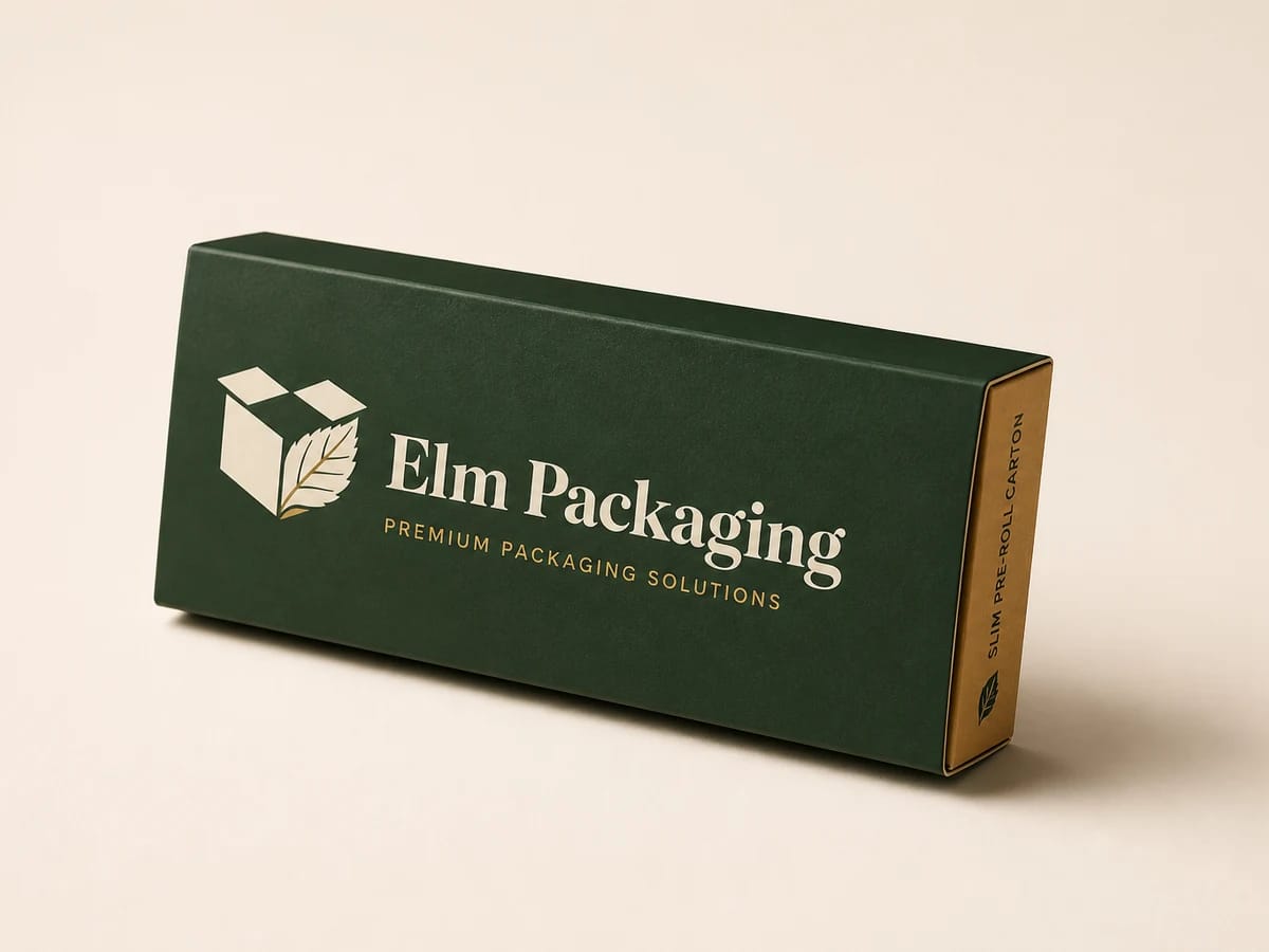 Custom custom pre rolled joint boxes packaging