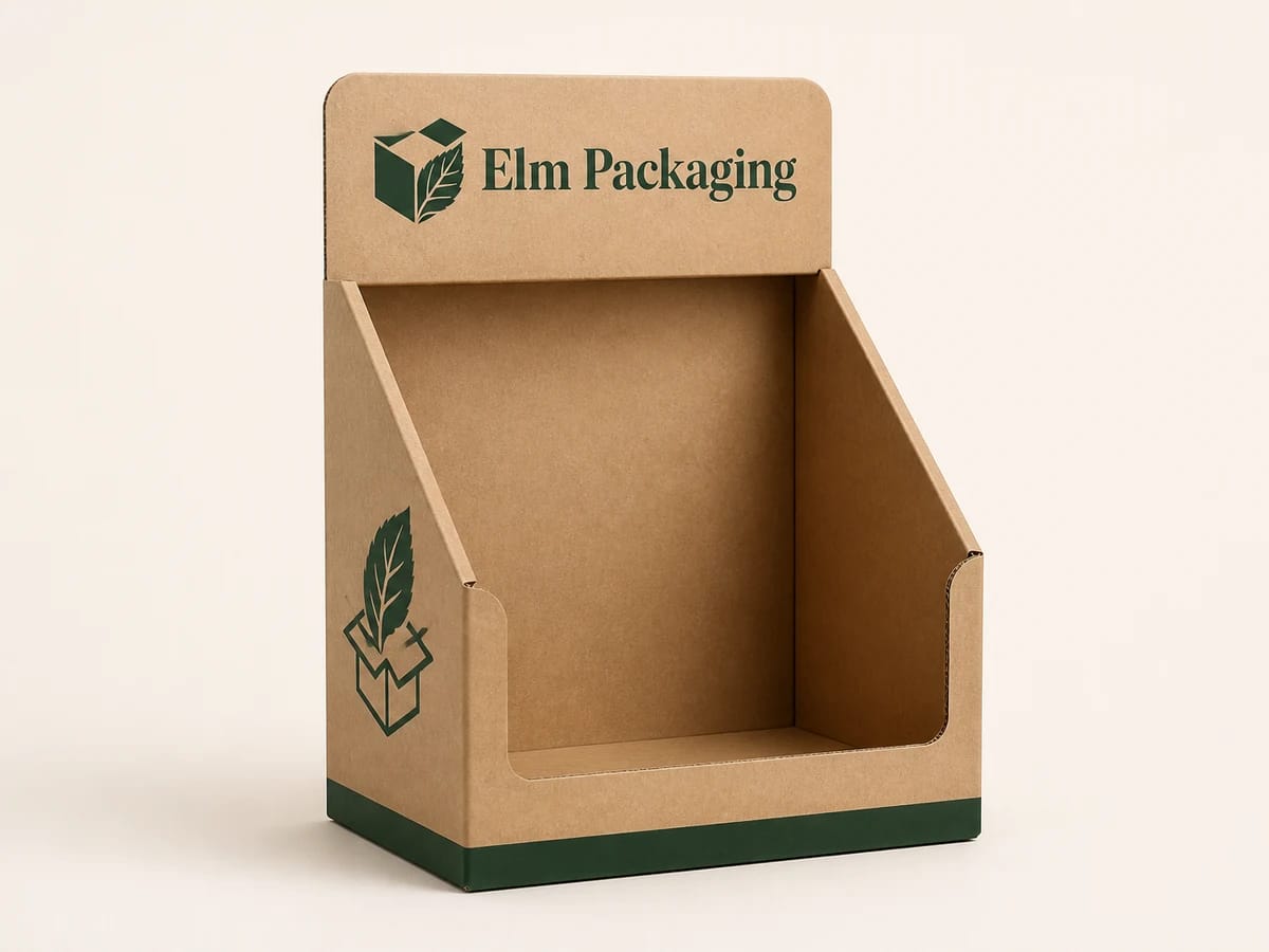 Custom custom corrugated display boxes packaging