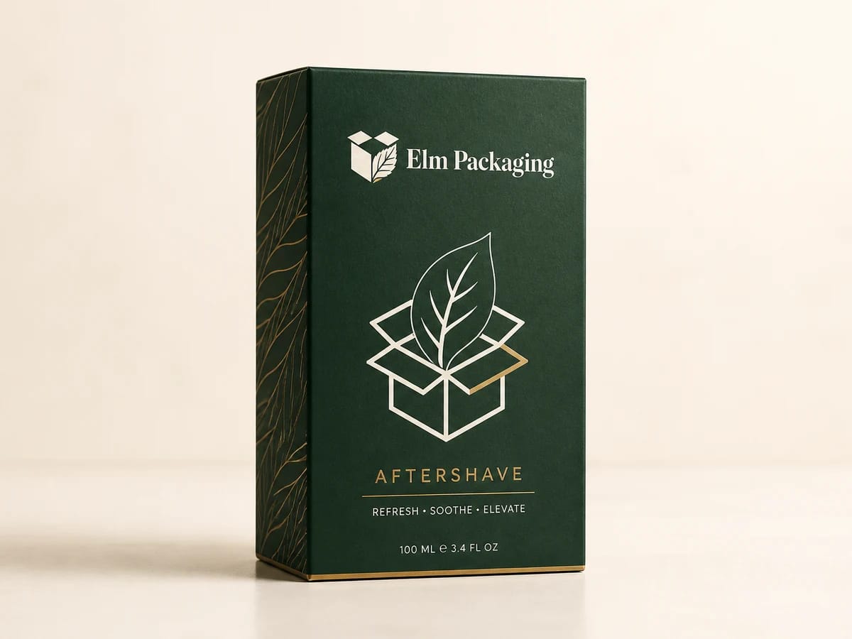 Custom custom aftershave boxes packaging