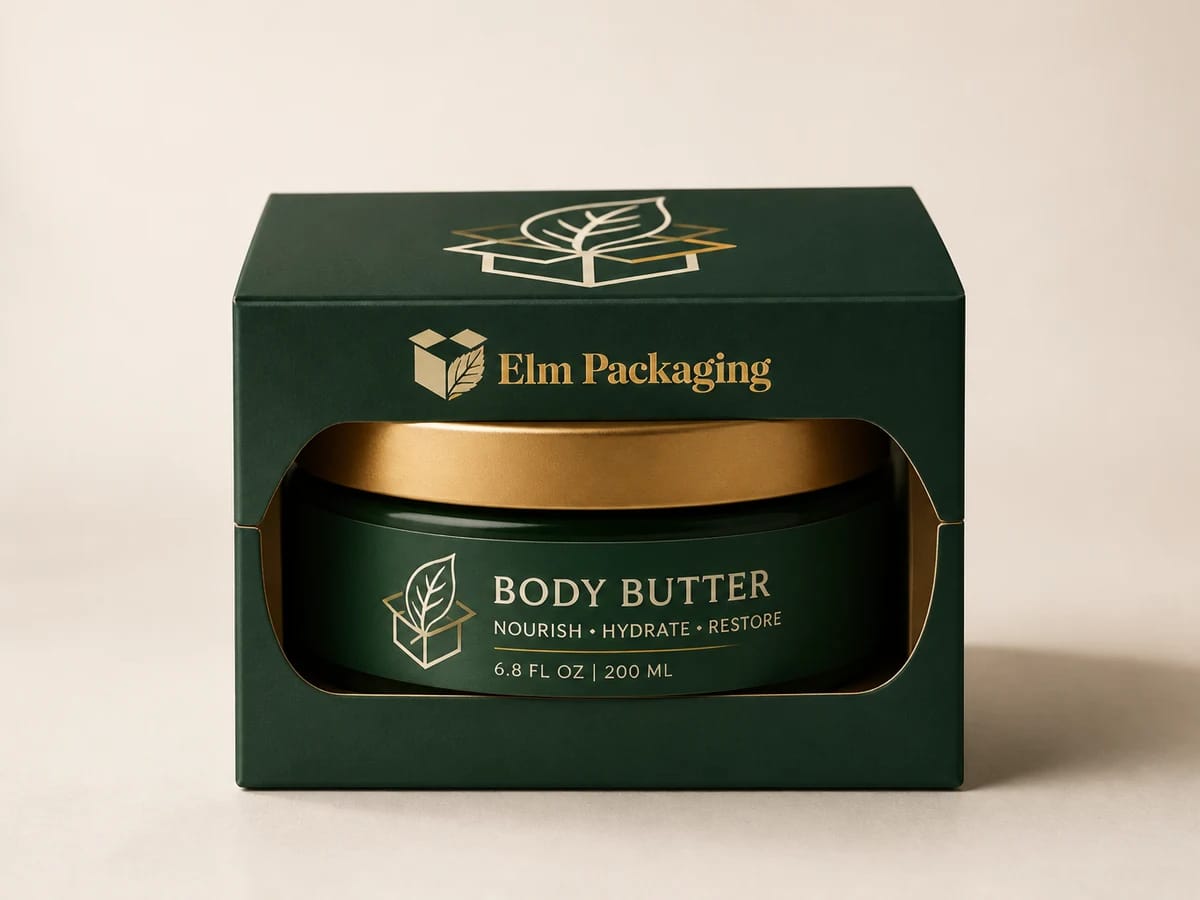 Custom custom body butter packaging packaging