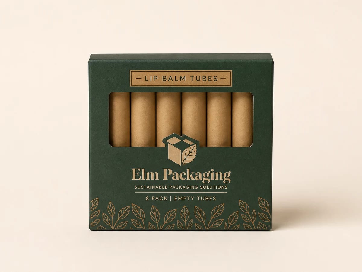 Custom custom chapstick packaging packaging