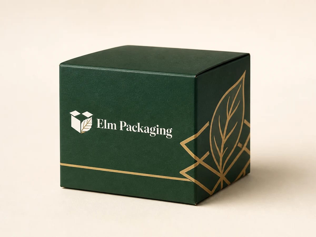 Custom custom cream boxes packaging