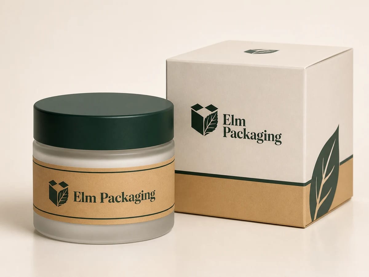 Custom custom cream jar packaging packaging