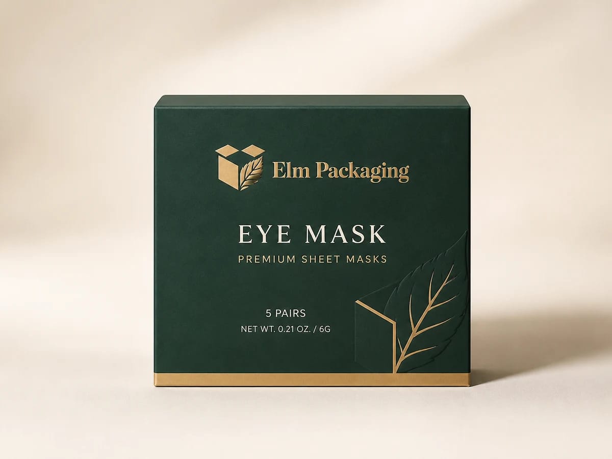 Custom custom eye mask packaging packaging