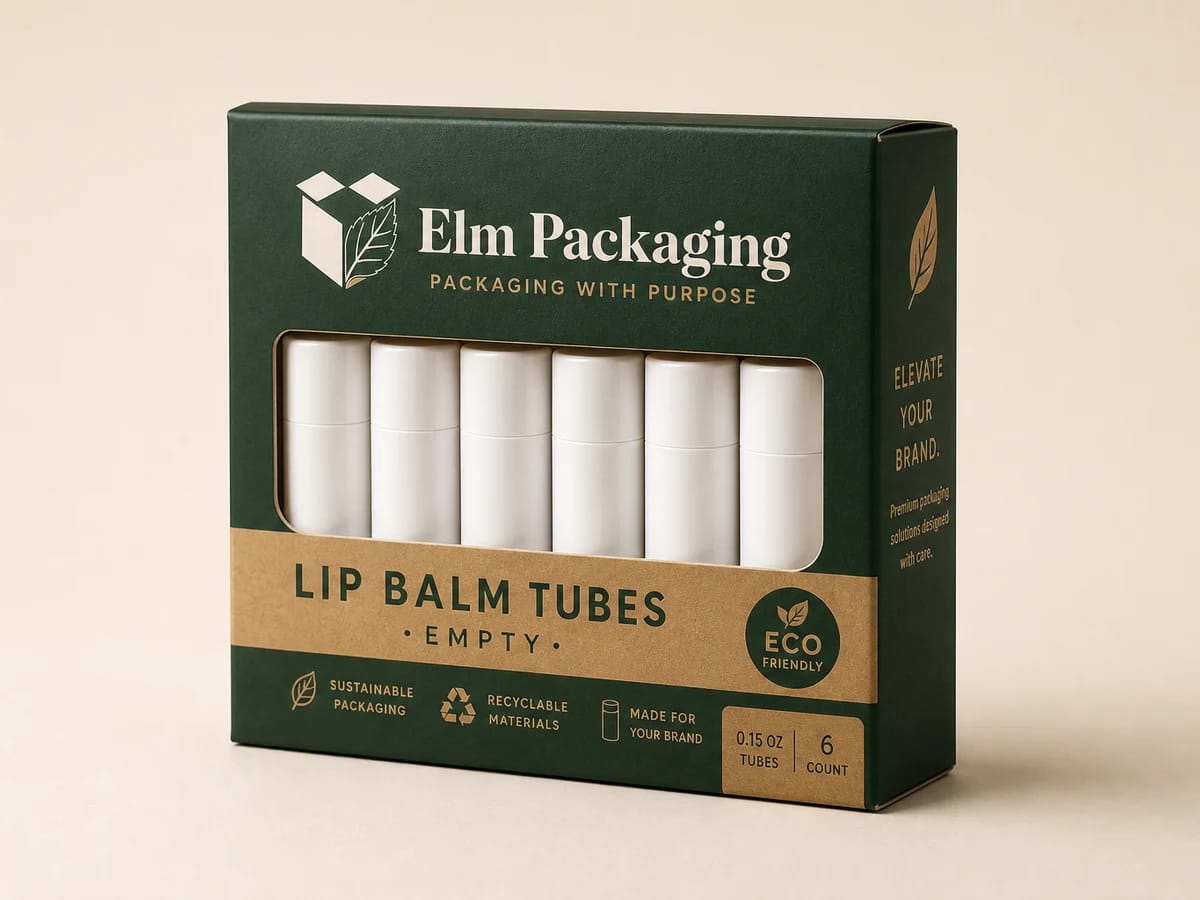 Custom custom lip balm tubes packaging packaging