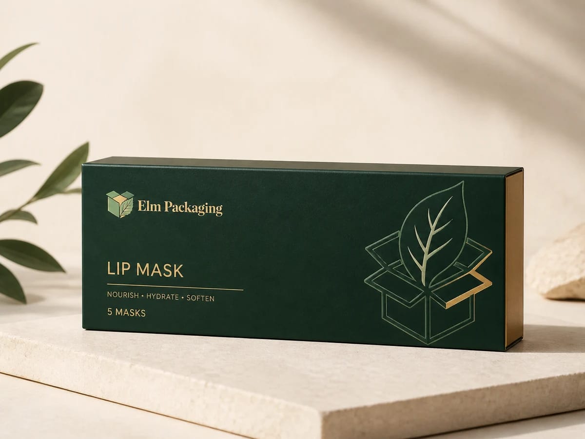 Custom custom lip mask packaging packaging
