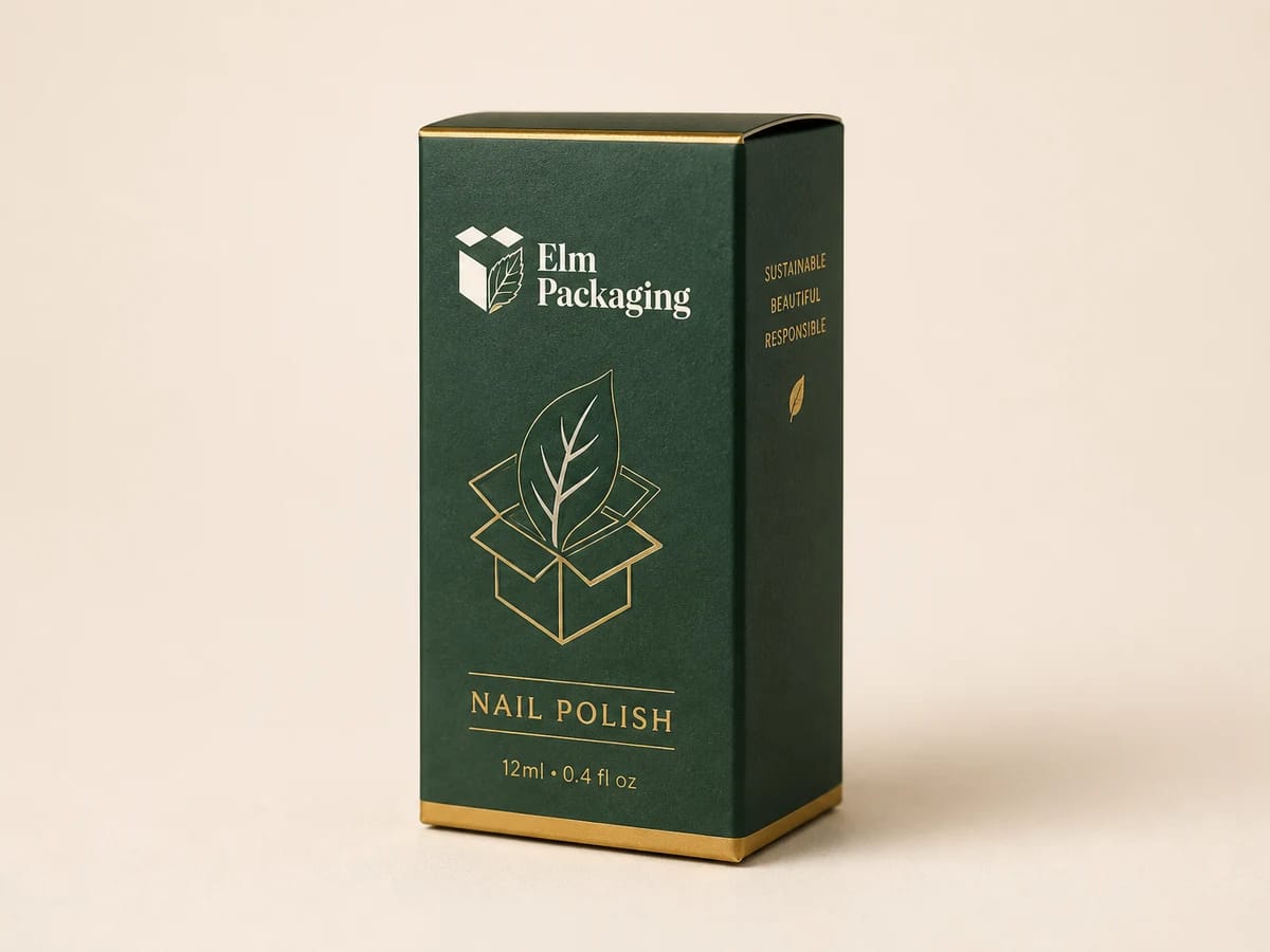 Custom custom nail polish boxes packaging