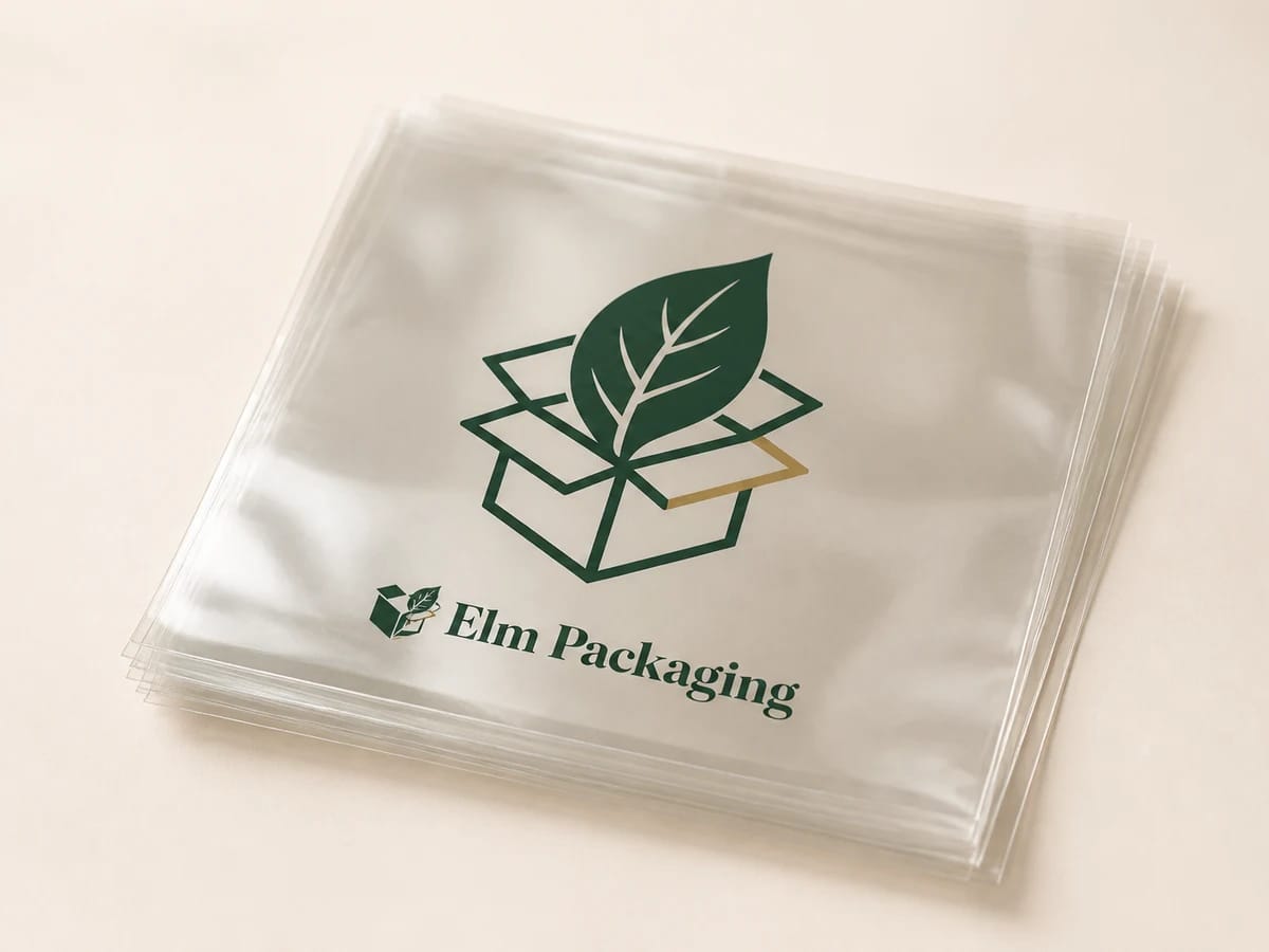 Custom custom clear mylar labels packaging
