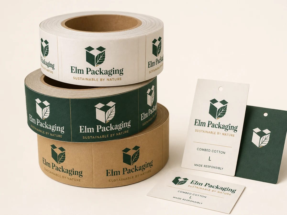 Custom custom sock labels packaging