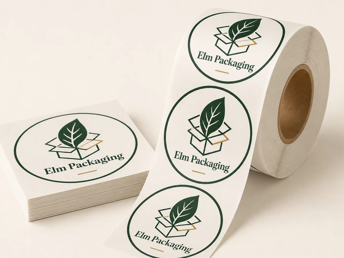 Custom custom vinyl labels packaging