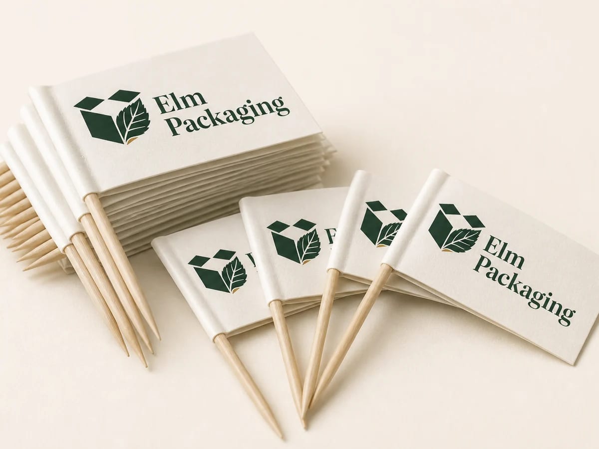 Custom custom toothpick flags packaging