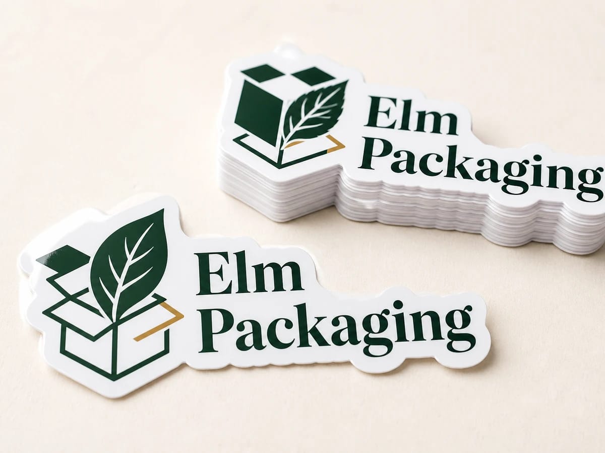 Custom custom waterproof stickers packaging