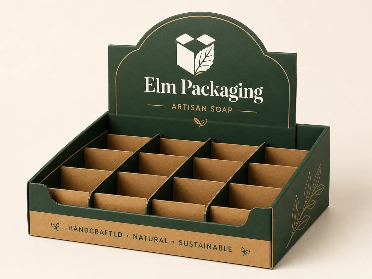 Custom custom soap display boxes packaging