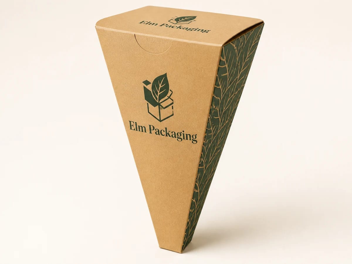 Custom custom cone boxes packaging