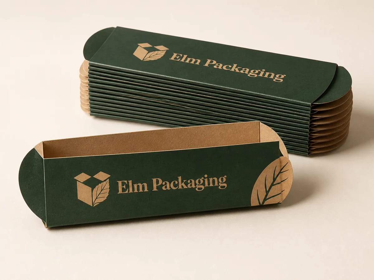 Custom custom hot dog sleeves packaging