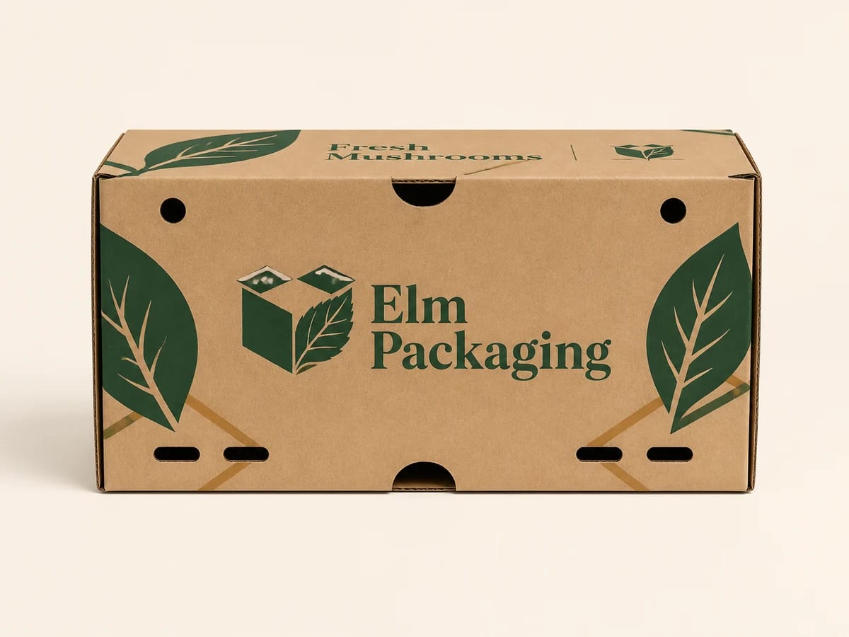 Custom custom mushroom boxes packaging