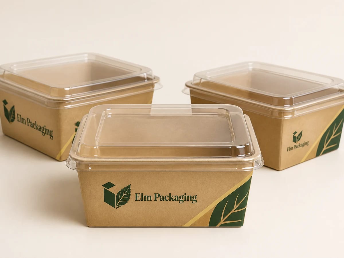 Custom custom salad boxes packaging