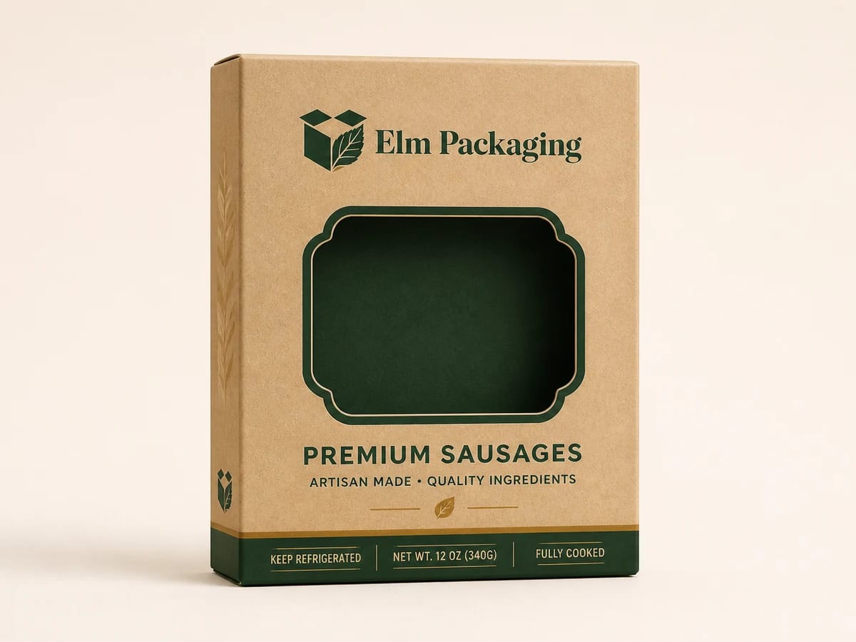 Custom custom sausage boxes packaging